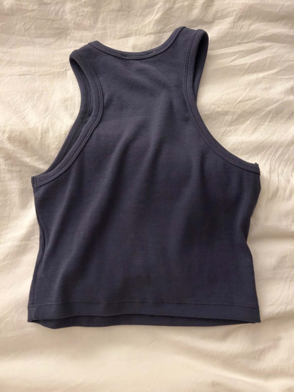 Ribbed Racerback Tank Top - Picture 3 of 3